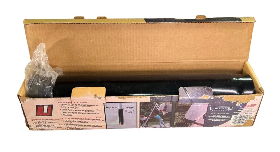 Lifetime Basketball InGround Sleeve for Existing 3.5" Round Pole eBay