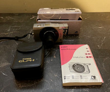 Canon Elph 370Z 35mm Point and Shoot Film Camera w/Case, Box  Instructions