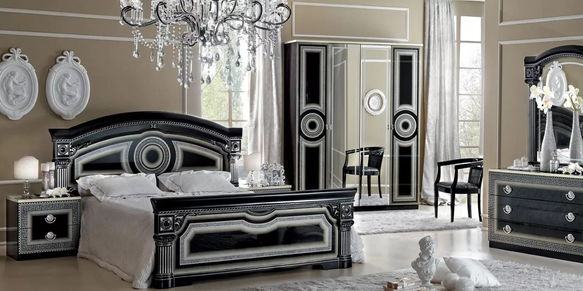 Grey silver bedroom set deals