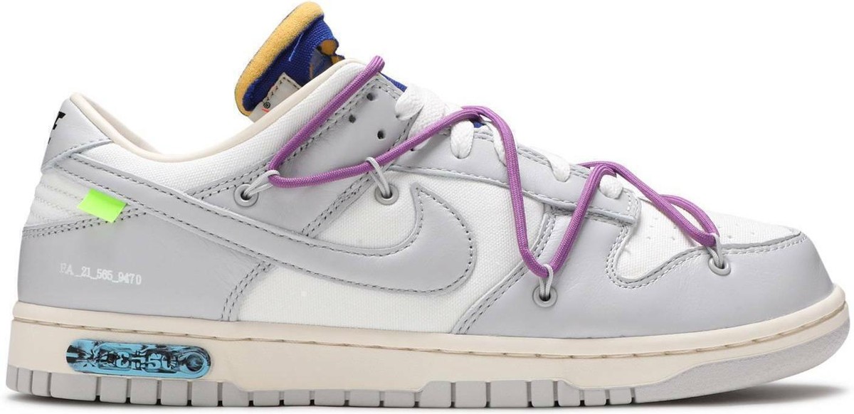 NIKE × Off-White dunk low of 50\