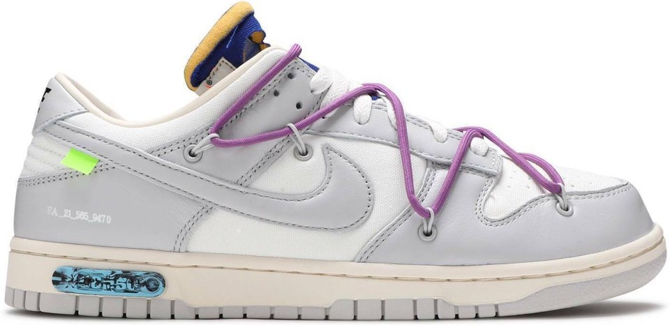Off-White × Nike Dunk Low1 OF 50 48 Nike Off-White x Dunk Low Lot 48 of 50 for Sale