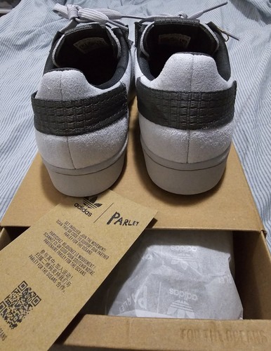 Adidas Superstar Parley GX6986 Originals Adicolor Gray Men 8 Hemp Emo Skateboard - Picture 7 of 10