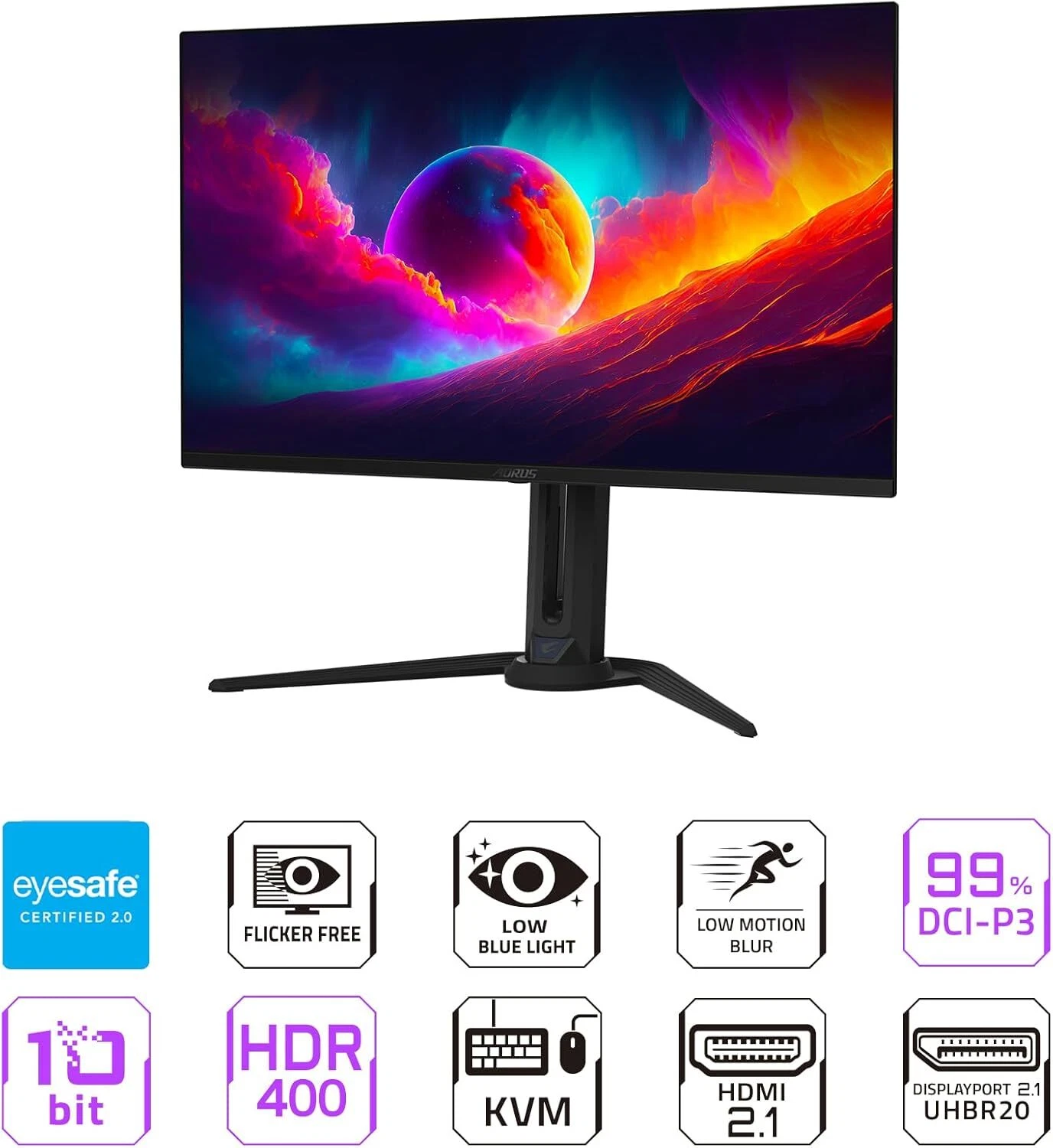 Gigabyte AORUS FO32U2P - Thumbnail 4