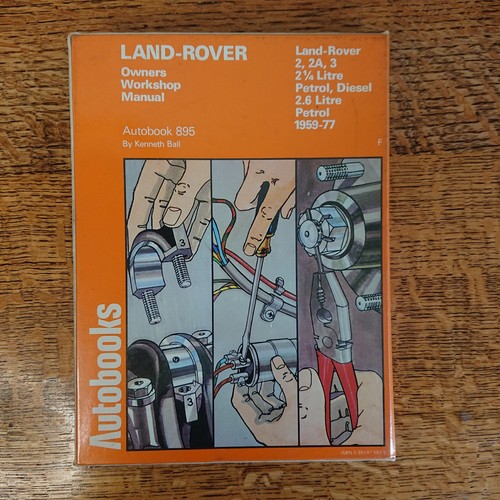 Land Rover Owners Workshop Manual Autobooks 2 2a 3- 2.25 & 2.6 litre 1959-77 895 - Picture 12 of 12
