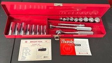 NOS VINTAGE WRIGHT TOOL  21pc SOCKET RATCHET ...