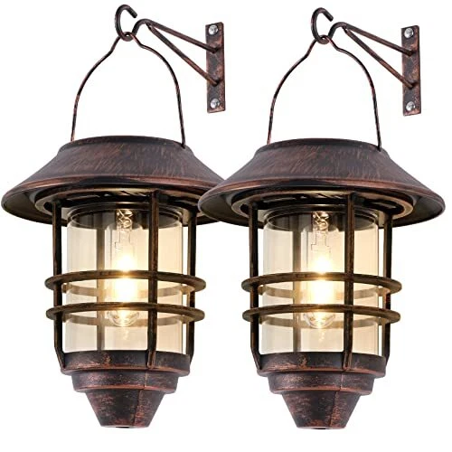 Wall mounted solar sale lanterns
