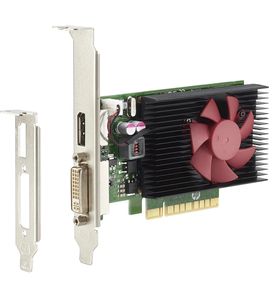 New HP Z9H51AA NVIDIA GEFORCE GT 730 DP 2GB PCIE X8 GFX - Image 2 of 2