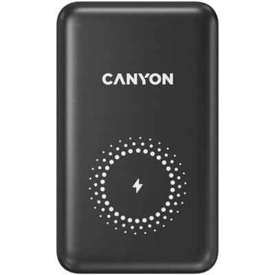 Canyon PB-1001 Power Bank mit kabelloser Ladefunktion 10.000 mAh Unterstützt Qui