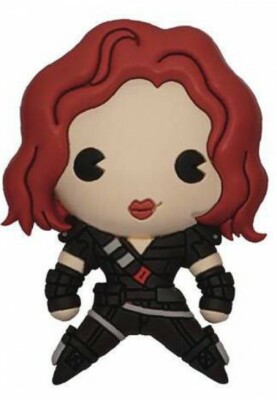 Monogram Marvel 3D Figural Bag Clip Marvel What If? Post-Apocalyptic Black Widow