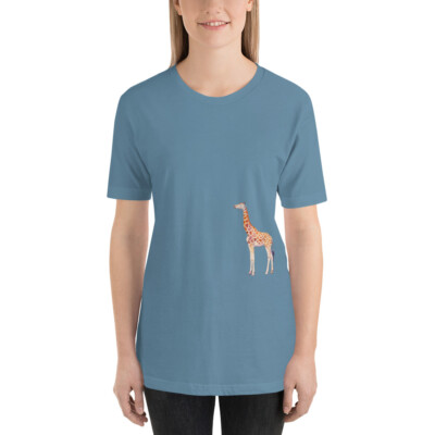 E2K Giraffe Unisex T-Shirt exotic animal animals giraffes africa
