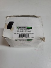 1 PC- TRADE PRO TP-CON-3/24/40, 3 Pole 24 Volt 40 Amp Contactor NEW OLD STOCK