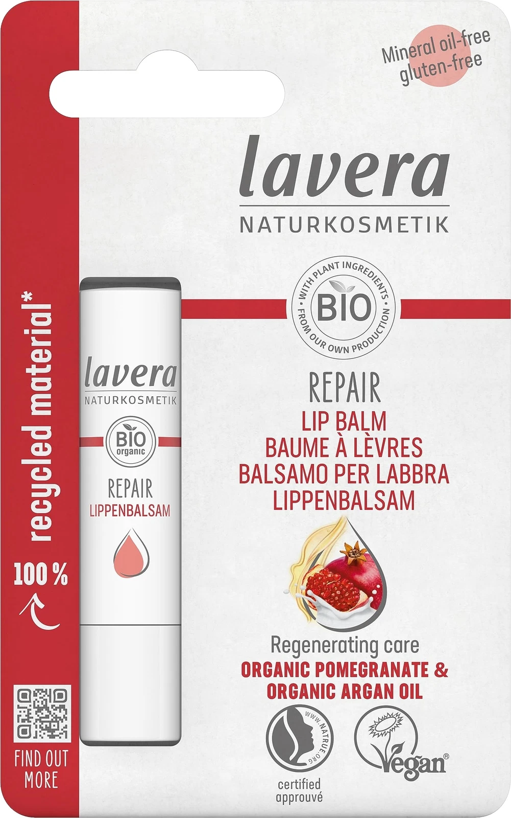 Ravera Repair Lip Balm Lavera Japan