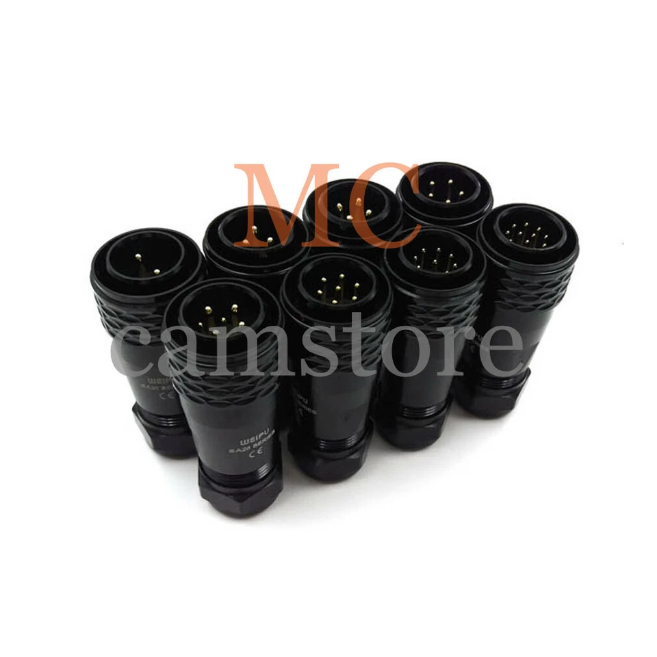 WEIPU SA20 2-12pin Bluetti Solar Battery，Bulkhead Aviation Circular Connector - Image 4 of 4