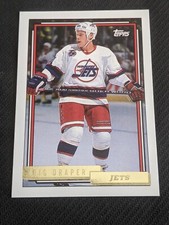 1992-93 Topps Gold KRIS DRAPER #249 Gold Parallel