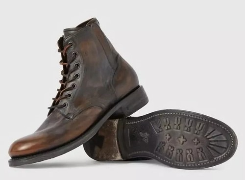 John Varvatos Herren Stiefel Schuh (Größen 9, 9,5 Hergestellt in Italien) Reg $ 1.200 Verkauf $ 649 - Bild 4 von 5
