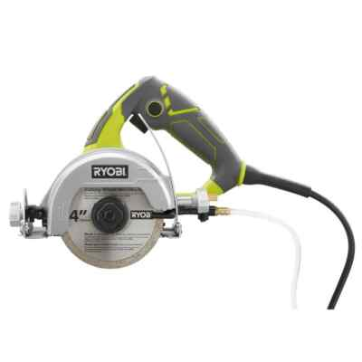 #ad RYOBI 12 Amps 4 in. Blade Corded Wet Tile Saw $49.99