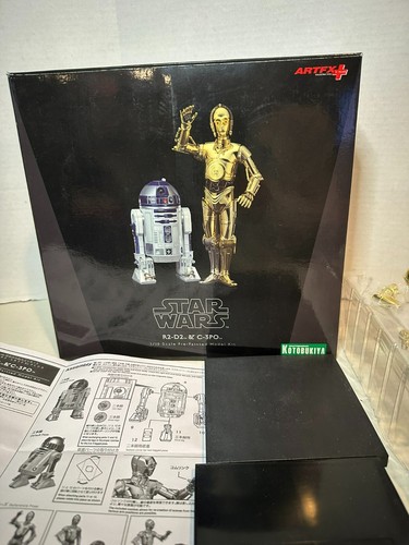 Kotobukiya Star Wars ARTFX+ R2-D2 & C-3PO 1/10 Scale PVC Figure Set used - Picture 3 of 6