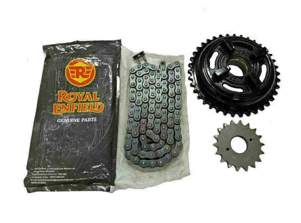 Royal enfield classic 350 cheap chain sprocket life