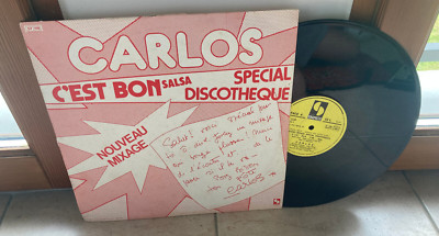 MUSIK. CARLOS. C'EST BON-SALSA. LIMITIERTE AUFLAGE RESERVIERUNG FÜR CLUBVERSAND. 33 1/3
