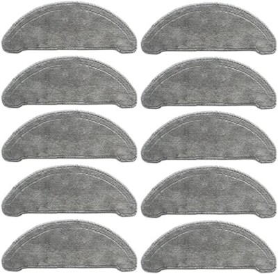 10 Pcs Mop Cloth Pads for Roidmi EVE Plus Robot Vacuum Cleaner Replacement Parts