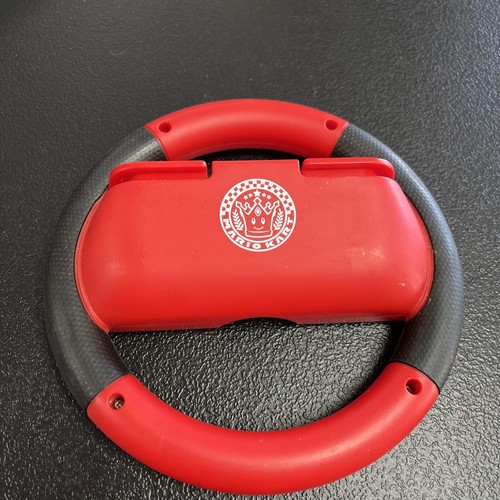 Hori Super Mario Kart Deluxe Red Steering Wheel Nintendo Switch System Console - Picture 3 of 3