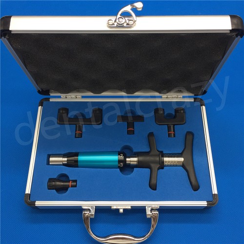 Chiropractic Adjusting Tool Spine Activator 6 Levels 4 Heads Adjusting Gun Tools - Afbeelding 1 van 8