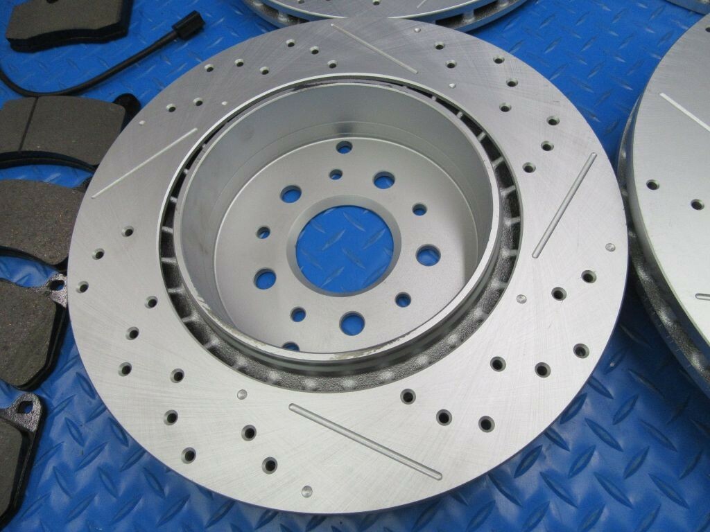 Maserati GranTurismo Gt front rear brake pads and rotors TopEuro #7349