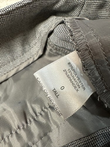 New York & Company Women's Sz 0 Tall Gray Flare Dress Pants Horse Bit Hardware - Picture 6 of 6