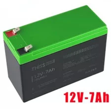 12V LiFePO4 Battery 7Ah Cycle Maintenance Free Home Energy Storage Battery NEW
