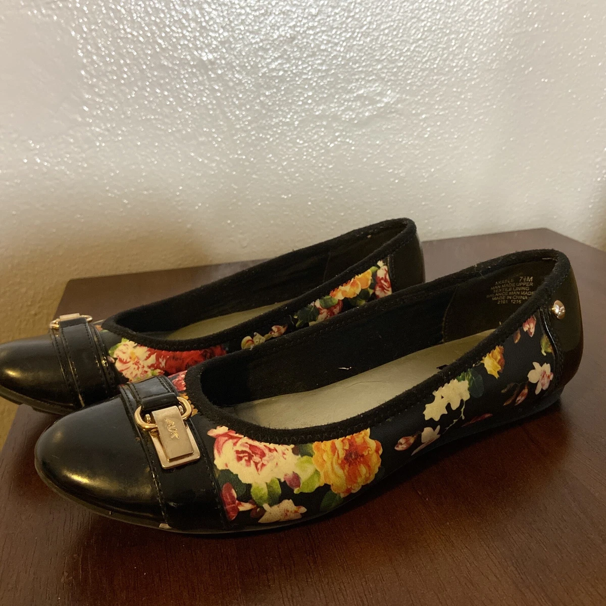 Anne Klein Sport Shoes women ballet flat Floral Pattern eBay