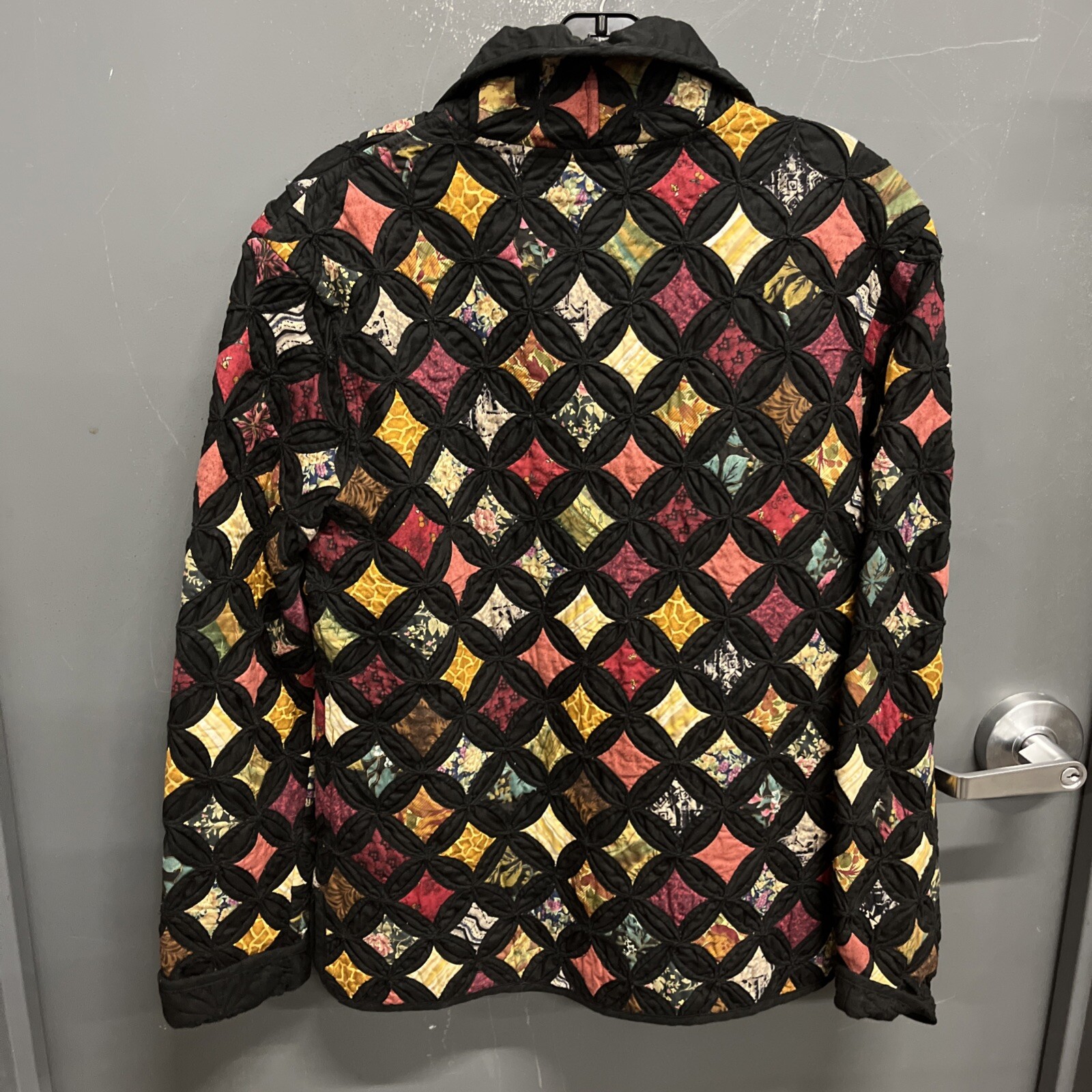 Vintage Donna Sharp 2003 Quilted Pattern Jacket T… - image 5