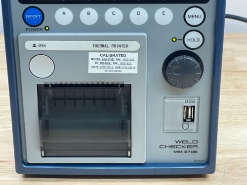 Miyachi MM-370B Weld Checker, MM-370-00-01, 3-370-02 - Picture 3 of 13