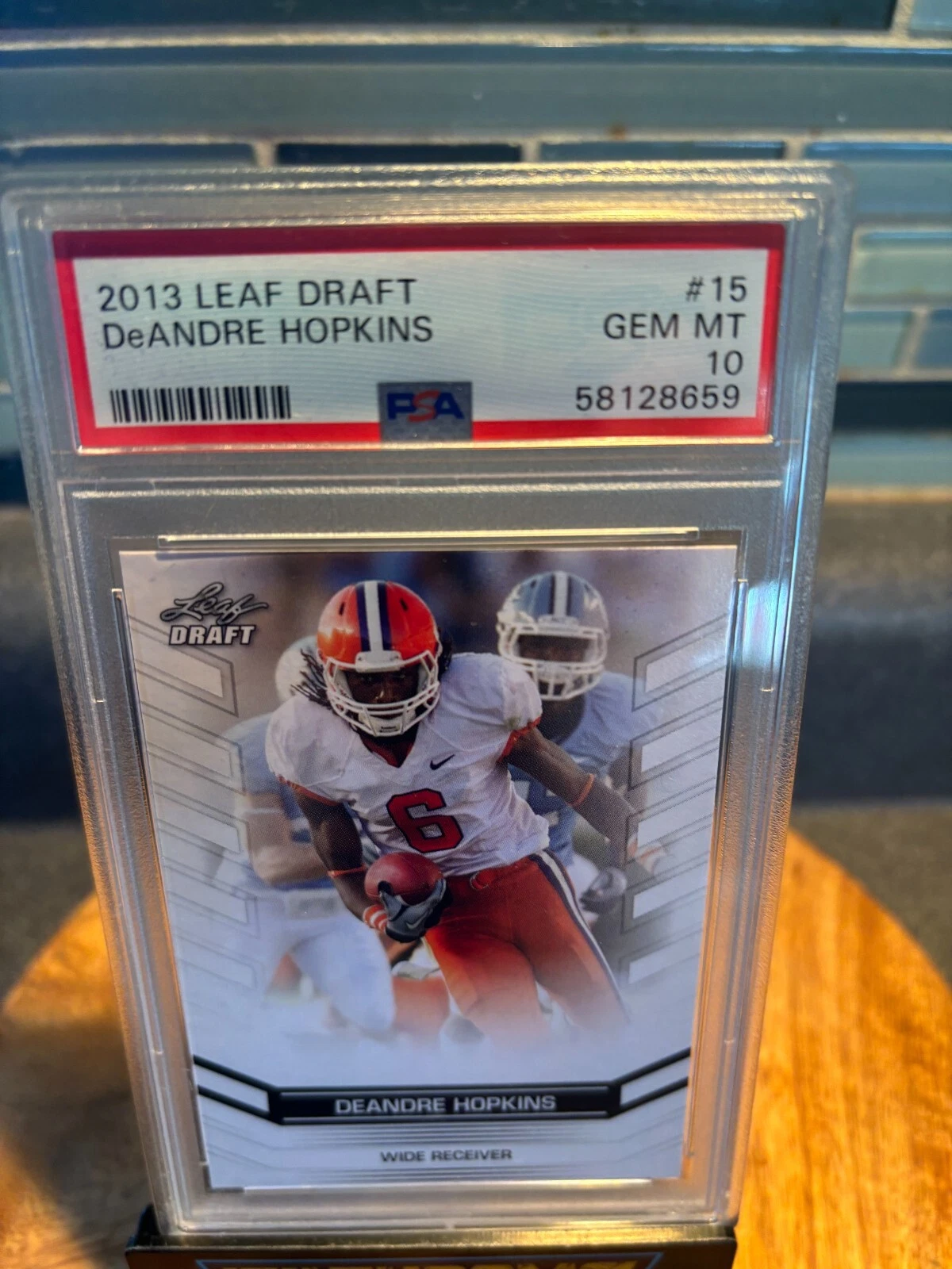DeAndre Hopkins Leaf Draft #15 Base