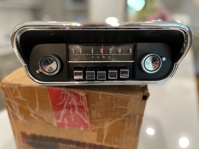 Vintage 1967 Mustang AM Radio | eBay