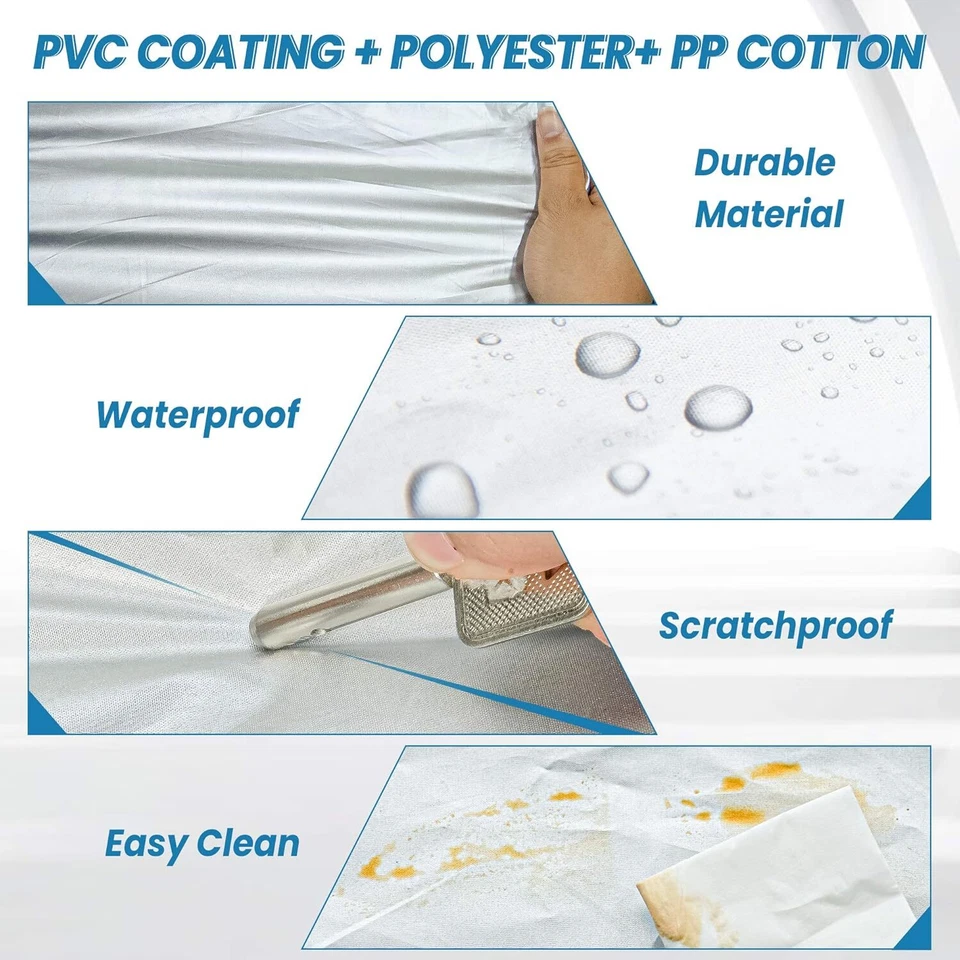 For Honda Element Car Cover Outdoor Snow Frost Dust Sun All Weather Protection - Image 4 of 4