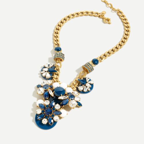 J Crew AW890 Neu mit Etikett atemberaubende dramatische glamouröse Schmetterling Statement Halskette