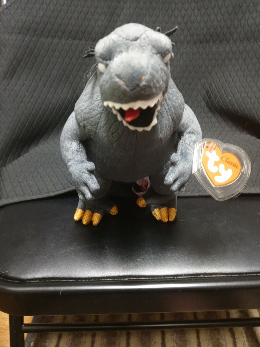 TY Classic Plush - GODZILLA ( Black Eyes - Japan Exclusive