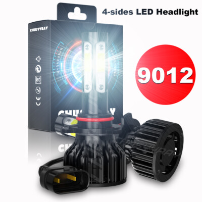 9012 LED Headlight Bulbs for 2011-2015 Chrysler 200 300 S/C Sedan 4-Door