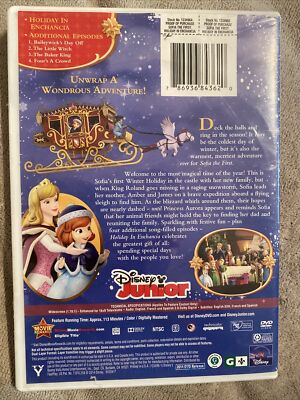 Sofia the First: Holiday in Enchancia (DVD, 2014) Excellent