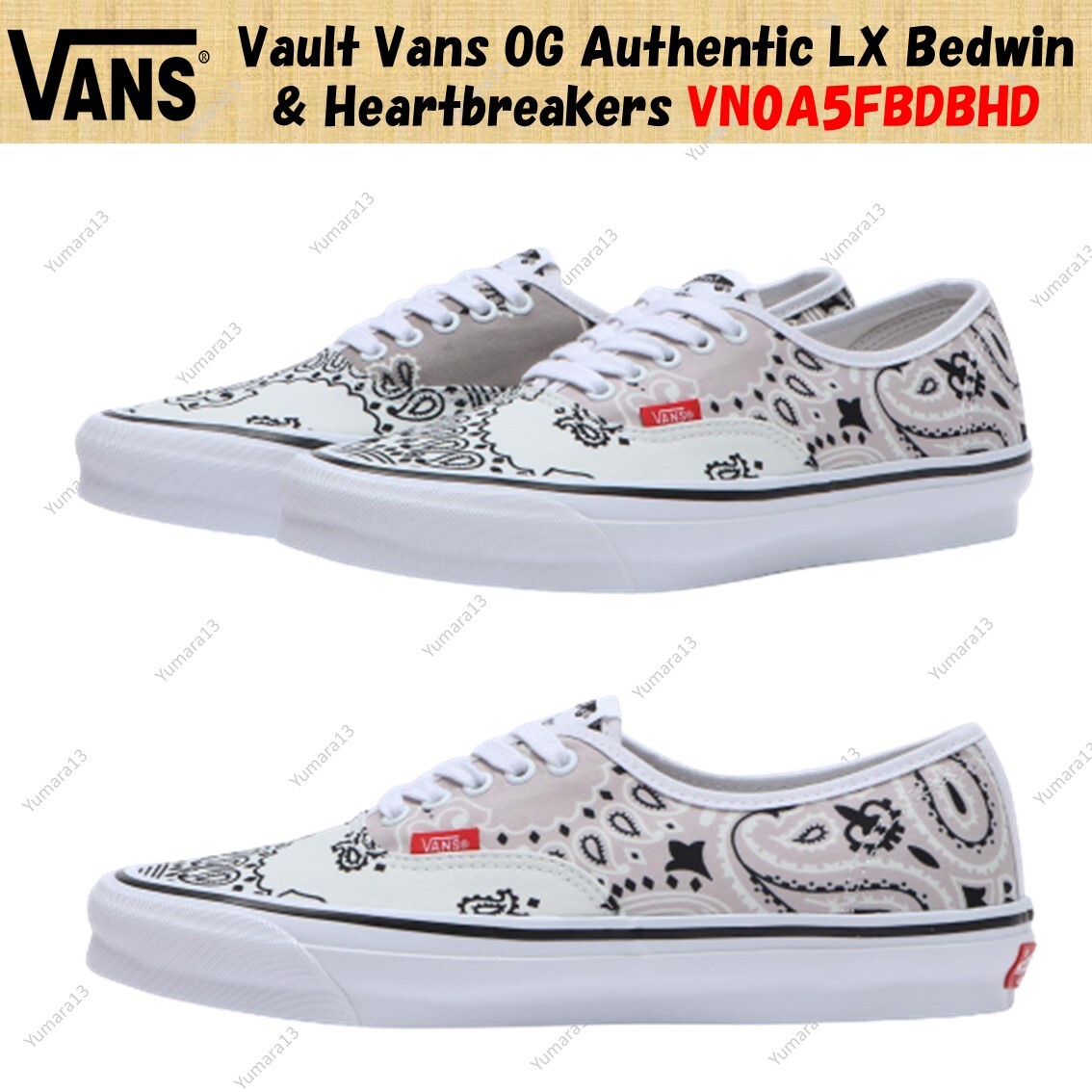 靴 VANS X BEDWIN AUTHENTIC LX AUTHENTIC LX Vault Vans OG Authentic LX Bedwin & Heartbreakers