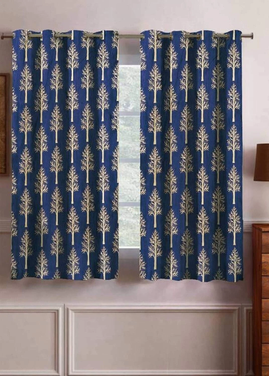 New Blue 5ft Printed Window Curtain Set
Opens in a new window or tab
