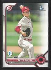 2022 Bowman Draft 1st Edition #BD-17 Bryce Hubbart Cincinnati Reds