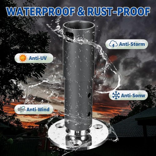 Starlink V2 Aluminium Halterung Rostfrei CNC Bearbeitung Outdoor & Marine - Bild 8 von 9