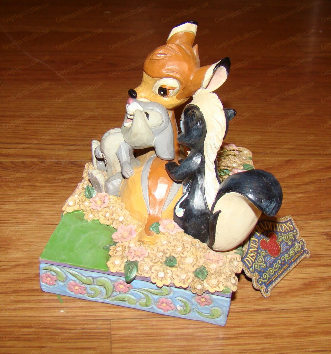 Childhood Friends (Disney Traditions, Jim Shore 6008318) Bambi