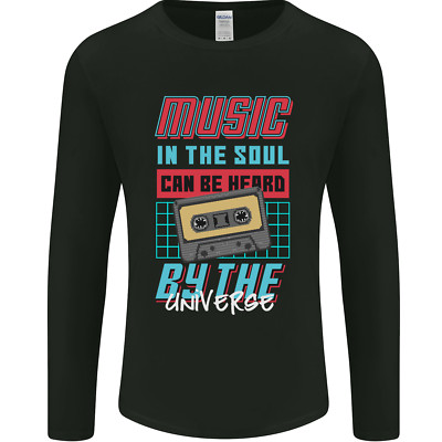 Music in the Soul Heard by the Universe Herren Langarmshirt