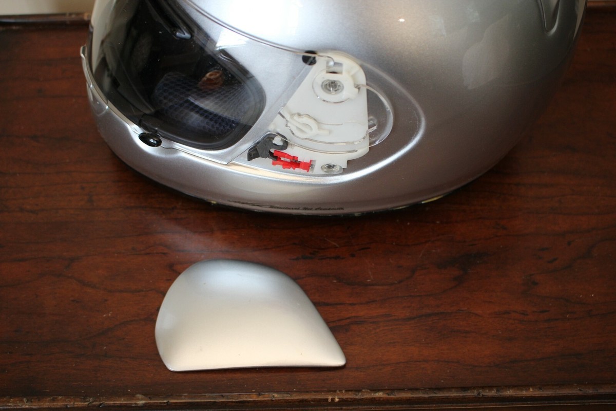 Arai RX-7 Corsair Silver Motorcycle Helmet | Size Large L | DOT