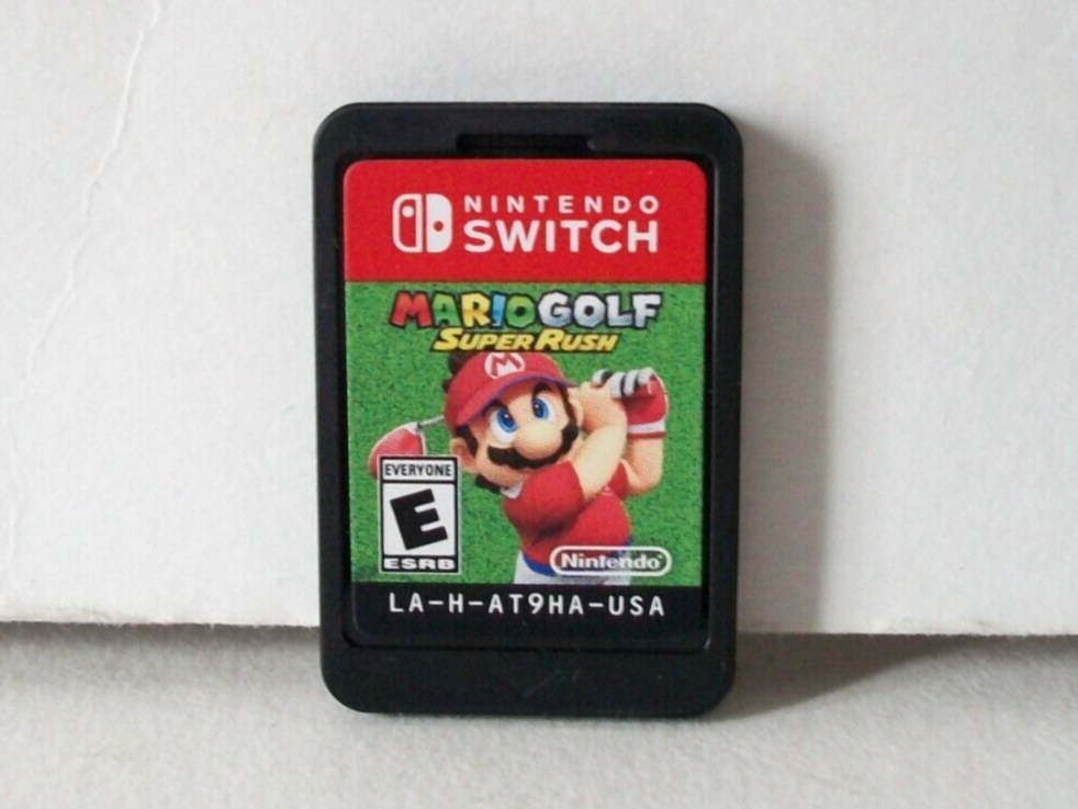 Mario Golf Super Rush Nintendo Switch Good Label Game Cartridge