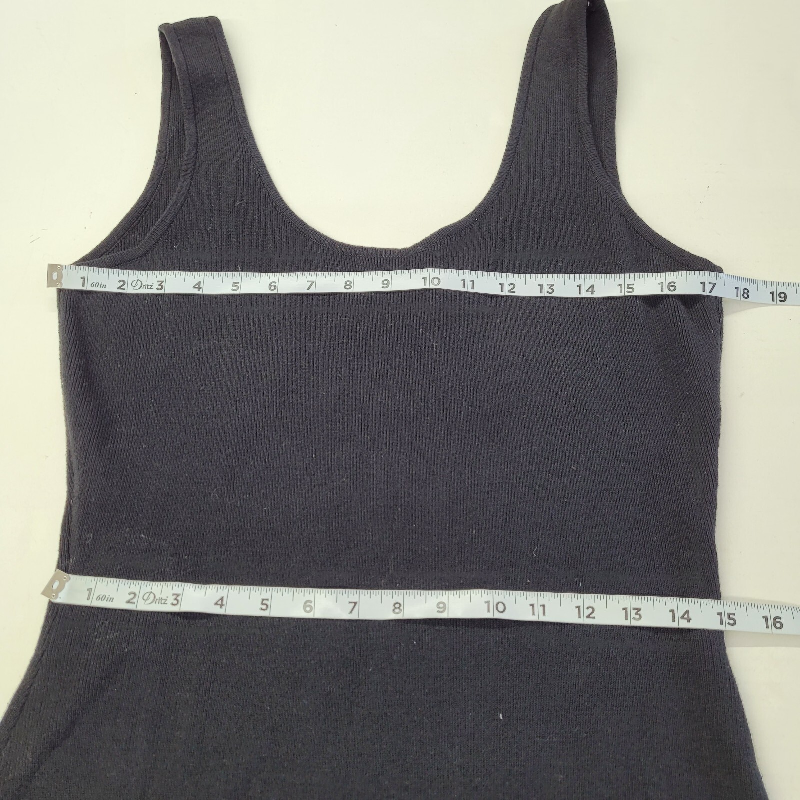 Worth Tank Sweater Dress Womens S Black Midi Minimalist Classic Capsule