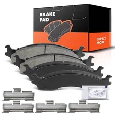 Brake Pads for Ford F-250 1995-1997 F-350 E-350 Super Duty E-250 2003-2007 Front