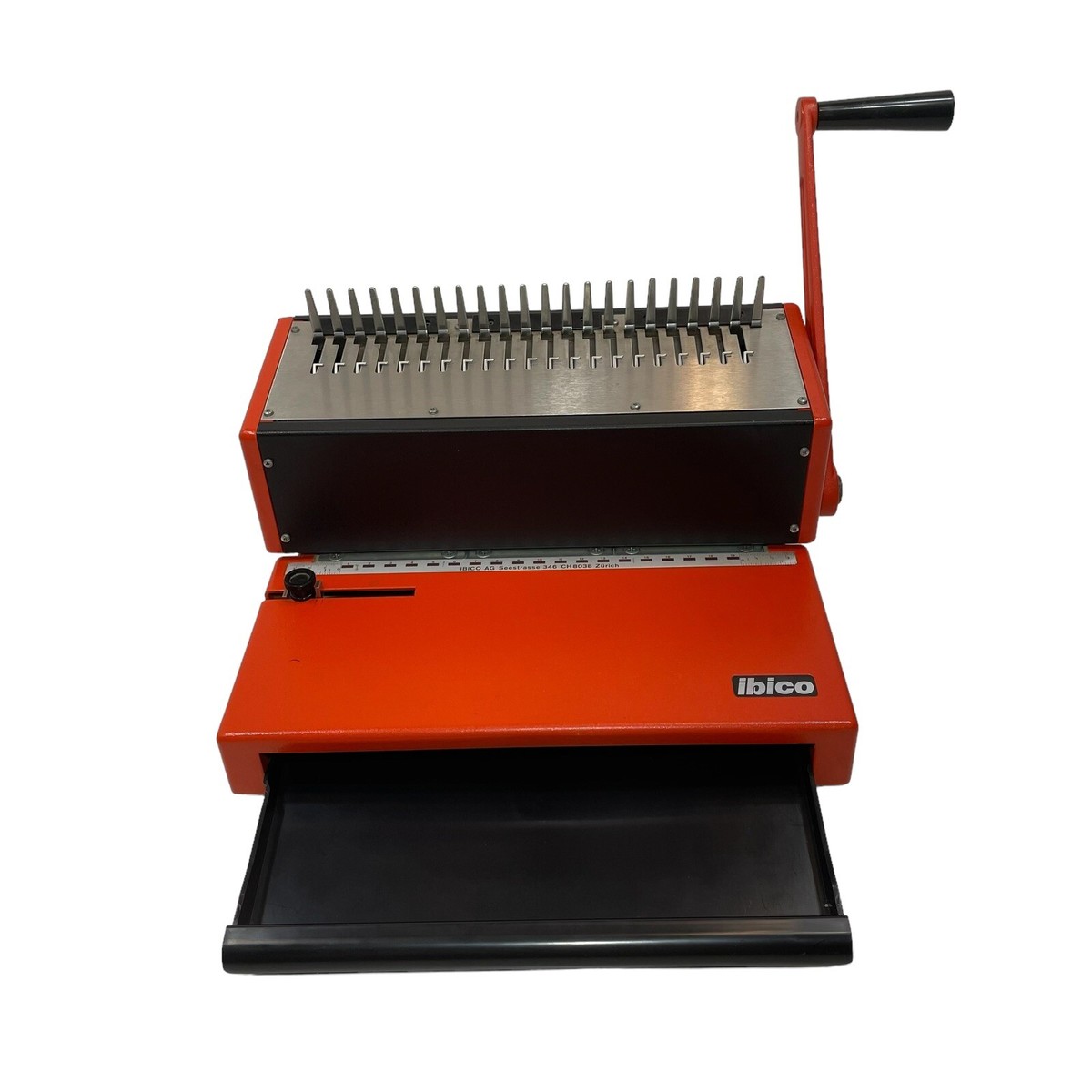 Vintage Ibico AG 346 Heavy Duty Metal Preset Punch Bind Vintage Ibico AG 346 Heavy Duty Metal Preset Punch Bind
